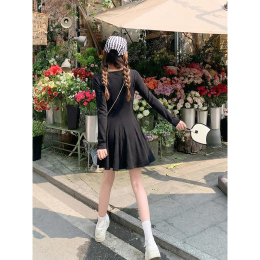 <曾小咸推荐>3.7现货秒杀 ！微信超特价！蕾丝边收腰连衣裙 日常229.99 立减130 秒杀99.99！！ 商品图4