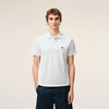 AMI PARIS 男士心形徽标刺绣棉质短袖polo衫 白色 HPL411 760 100 商品缩略图1