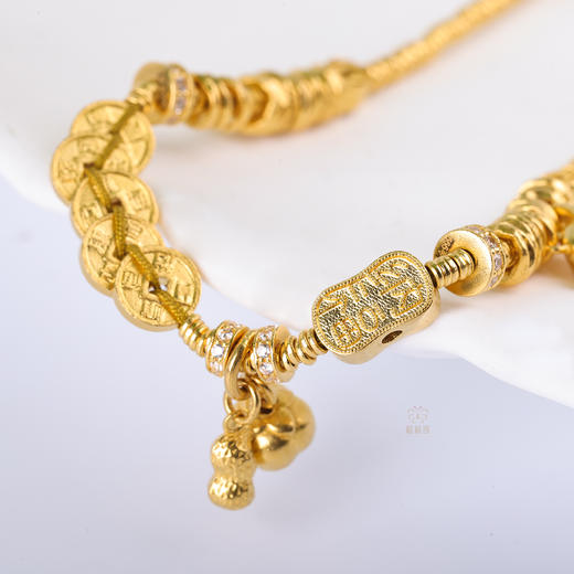 【好事发生】足金手链 ZX2602096 商品图4