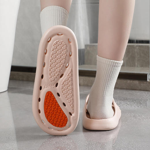 「漏水孔设计！升级防滑」EVA镂空拖鞋男家用室内浴室洗澡漏水防滑软底情侣凉拖鞋夏女 商品图2