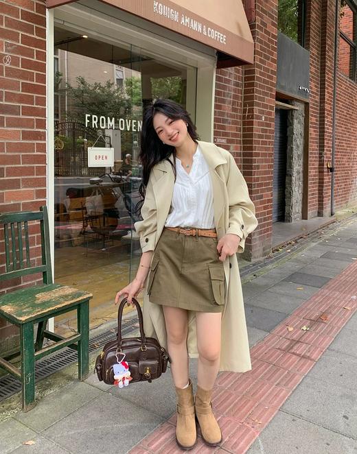 水溶花边V领衬衫 商品图8