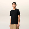 AMI PARIS 男士心形徽标刺绣棉质圆领短袖T恤 黑色 HTS346 724 045 商品缩略图2