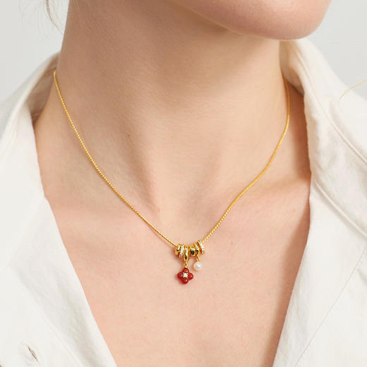 ARSIS丨 幸运符号系列 鸿运四叶草项链 商品图5