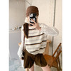 <曾小咸推荐>3.6现货秒杀 ！微信超特价！韩系2色条纹假两件针织衫 日常159.99 立减80 秒杀79.99！！ 商品缩略图2