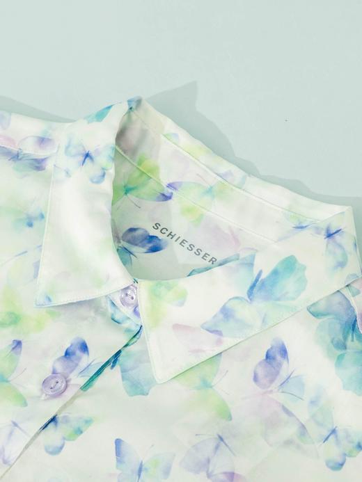 【时尚家居服系列】舒雅女九分袖连衣裙  全棉贡缎 梭织  100%棉  尺码S-XL 31/26421D 商品图4