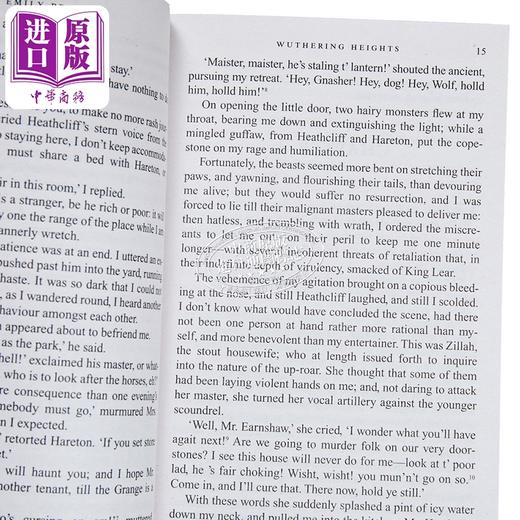 预售 【中商原版】呼啸山庄 英文原版小说 英文版 Wuthering Heights 英文原版书 进口书夏洛蒂勃朗特 商品图3