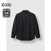 GXG男装 水洗黑宽松牛仔衬衫男士通勤外套薄款上衣 2025春季热卖 商品缩略图1