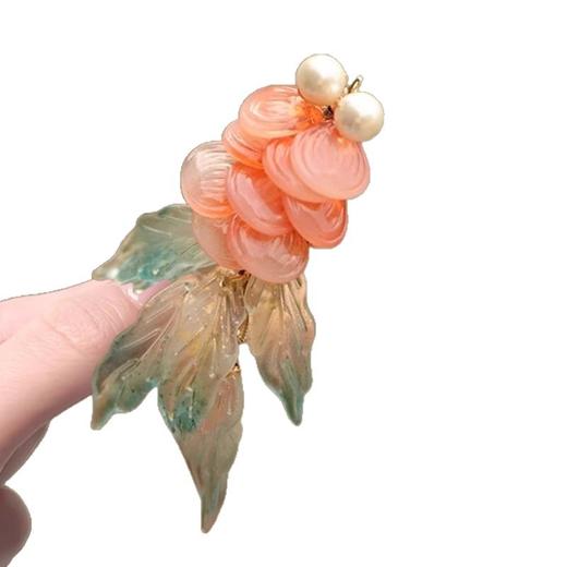 「鱼影舞~9.9到手」仙发夹转运锦鲤头饰古风发钗儿童发卡边夹发饰女汉服饰时尚饰品 商品图4