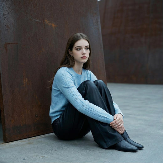 PALUOPO/PL圆领女衫ET23172R/约重225g帕罗 商品图6