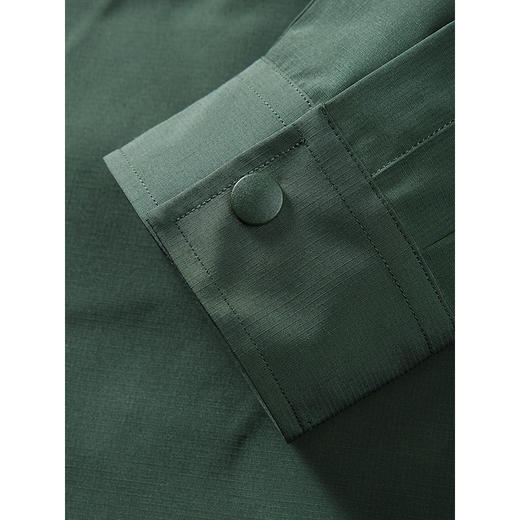 GXG男装 宽松口袋工装衬衫男士通勤薄外套长袖上衣 2025春季热卖 商品图4