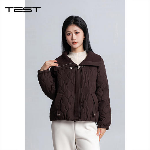 春上新短款棉衣保暖翻领洋气小个子棉服外套2261035 商品图1