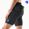 26新品内道汗隐痕条纹四分紧身短裤男女跑步运动春夏新四分半弹短裤 商品缩略图3