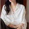2026春季松弛感新款衬衫【 AVANN 棉&缎面&雪纺长袖衬衫衬衣】 商品缩略图0