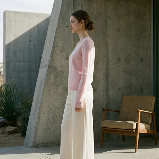 PALUOPO/PL圆领女衫ET2F8079R/约重250g帕罗 商品图7