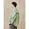 GXG男装 灰绿色长袖衬衫通勤简约男薄外套25年夏季热卖G25X032046 商品缩略图3