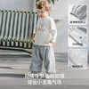 【宝宝服饰】嫚熙童装儿童华夫格卫裤2026新款春季男女童裤子宝宝宽松束脚长裤 商品缩略图4