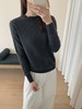 拆标款 女款 100%美利奴羊毛深灰针织衫 MY157 商品缩略图0
