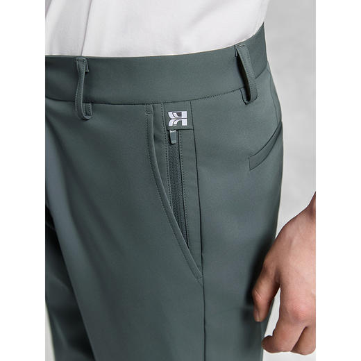 GXG男装 双色修身西装裤通勤小脚长裤男挺括休闲裤 25年夏季热卖 商品图4