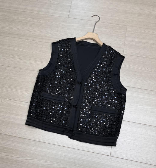 原单新款小香风系列亮片马甲外套 商品图6