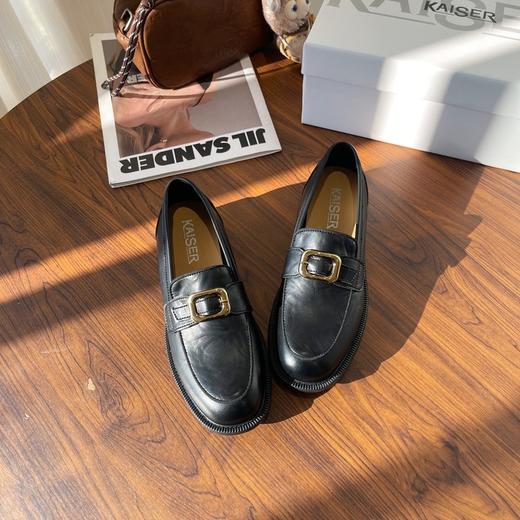 KAISER 凯撒春季新款英伦风乐福鞋女单鞋KS95079 商品图4