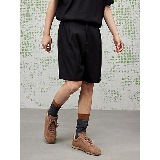 GXG男装 肌理休闲短裤五分裤男裤25夏热卖G25X222034 商品图2