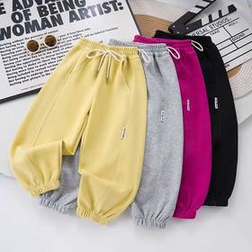 59.9 元 2 件起！儿童华棉卫衣卫裤春装全套上线，舒适版型好，性价比拉满