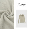 03-2潘依绣丁丁宠粉PanYiXiu/潘依绣【柔美涟漪】法式一字领披肩气质针织上衣 Q18356 商品缩略图0