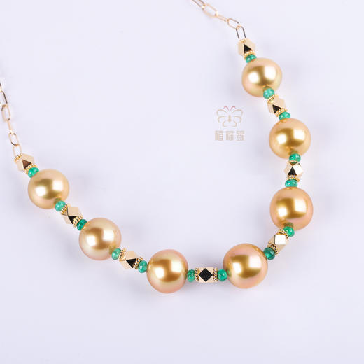 【金色年华】时尚金珠项链    XL12510006 商品图3