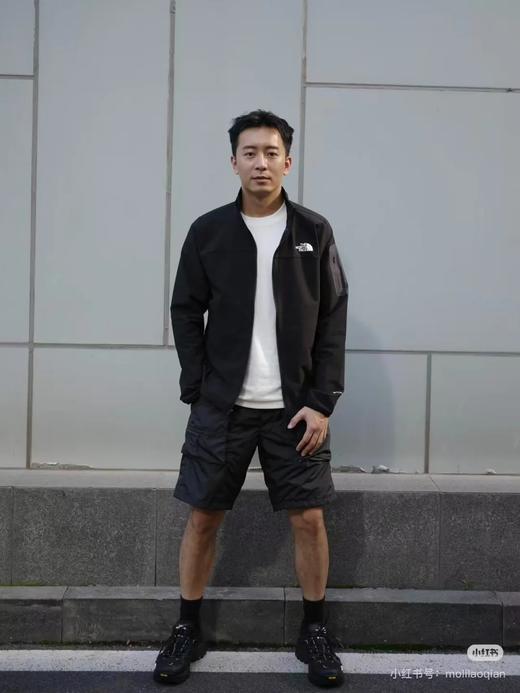 李昀锐同款！加绒软壳天花板！棋盘格软壳外套 商品图2