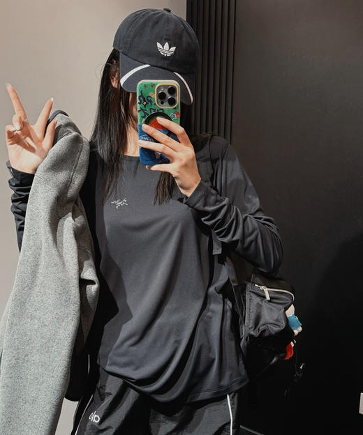 鸟 轻量化𝐌𝐨𝐭𝐮𝐬 𝐜𝐫𝐞𝐰速干打底衫长袖T恤030201 商品图1