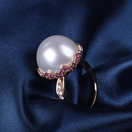 【红莲映月】珍珠戒指   ZZ12506013 商品图3