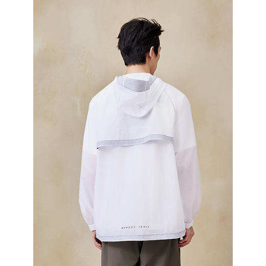 GXG男装 防晒易打理户外透气夹克通勤休闲宽松外套上衣 25夏热卖 商品图3