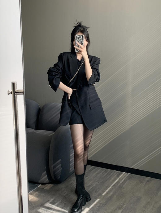 西装控男友风兼财阀时髦复古西装外套 商品图10