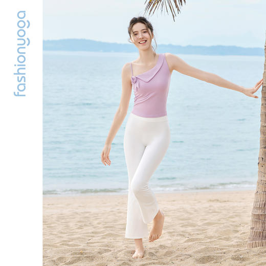 凡圣瑜伽花朵不对称女神背心FC16208 商品图12