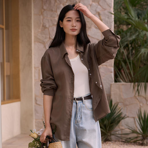 呼吸麻衬衫9783 商品图4