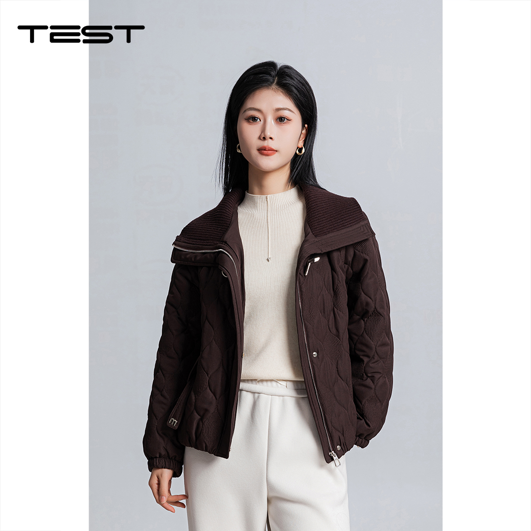 春上新短款棉衣保暖翻领洋气小个子棉服外套2261035