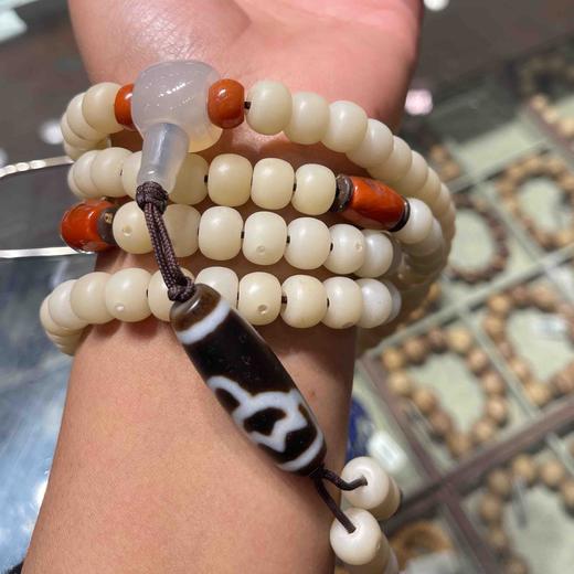 3450元/条白玉菩提佛珠 商品图1