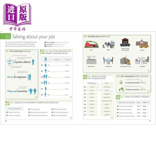 【中商原版】2024新版 DK人人学英语 课本1 DK-English for Everyone Level 1 Beginner course book 英文原版 商品图2