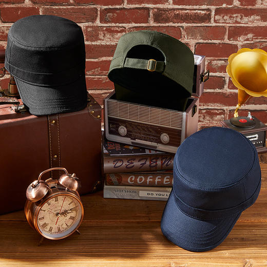 春夏韩国遮阳棒球帽棉加大码百搭鸭舌帽子瘦脸男士运动户外平顶帽 商品图0