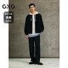 GXG男装 复古水洗PU宽松棒球领夹克25年春季热卖G25X211006 商品缩略图1