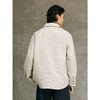 GXG男装 米白色小香风微肌理绣花翻领夹克25年春热卖G25X211021 商品缩略图4