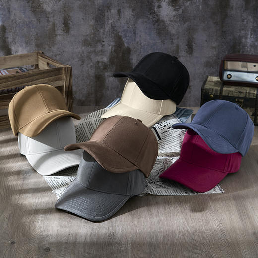 春季大号棒球帽男士韩国大头围遮阳鸭舌帽高级感女款帽子新款新品 商品图0