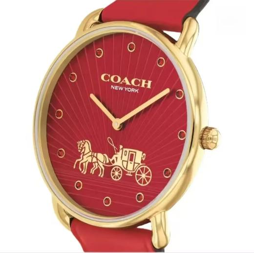 【Coach蔻驰马年手表】轻奢限定红金臻品，腕间焕彩新年开运！赠精美马上有钱挂件 商品图6