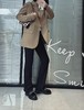 巨显瘦！春夏薄款珠地喇叭裤 26C030 商品缩略图2