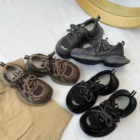 XGXC小怪兽厚底增高真皮老爹鞋XG3208