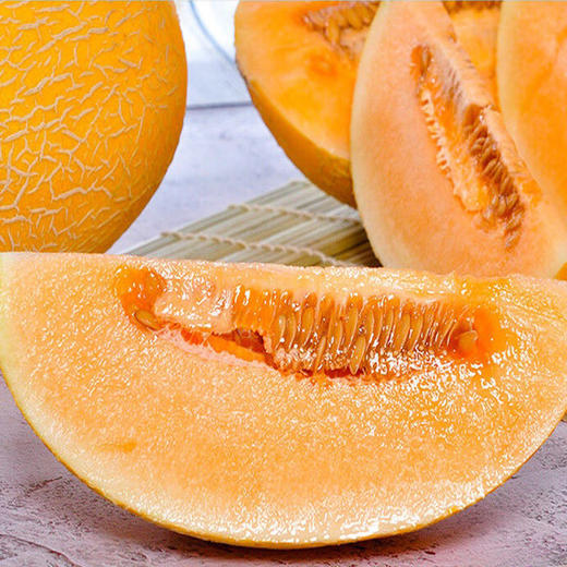 【产地直销 】海南黄金蜜瓜 爆甜多汁 鲜嫩无渣 净重3斤/5斤/9斤-GP 商品图2