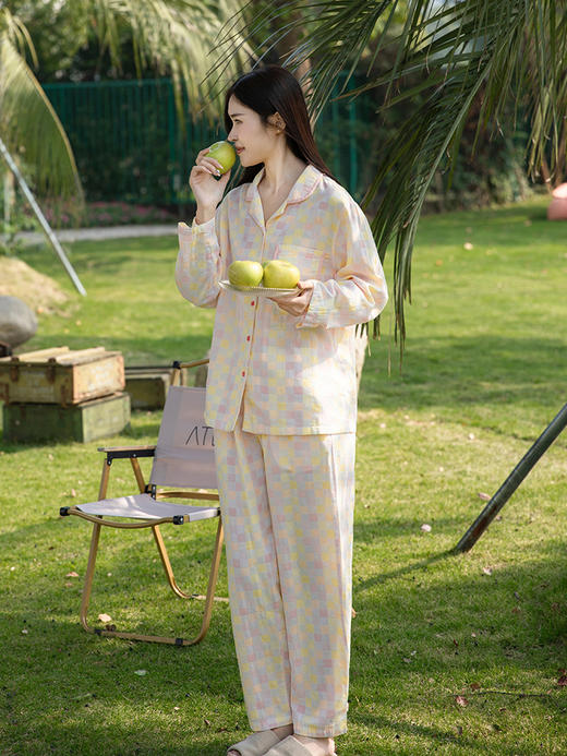 【睡衣】预售3-7天 金字塔顶尖的加密棉纱面料（通常给新生儿婴儿用的）足够亲肤 透气环保~ 商品图6