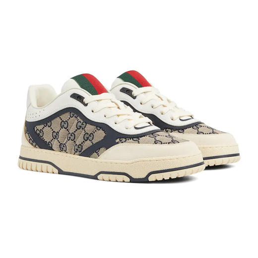 GUCCI 古驰 男士 Re-Web系列 休闲运动鞋 混色 787476 AADHW 9552 商品图1