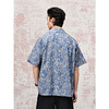 GXG男装 泡泡皱满印衬衫短袖衬衣男25夏热卖G25X232011 商品缩略图4