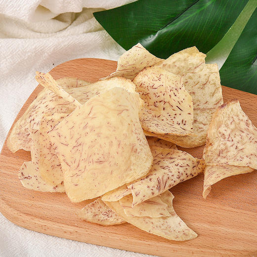 【嘎嘣脆❗️椒盐芋头片】机器均匀切片薄到透光，片片香脆营养美味，好吃不上火，易脆片咸香芋头条追剧解馋休闲网红小零食QQ 商品图0